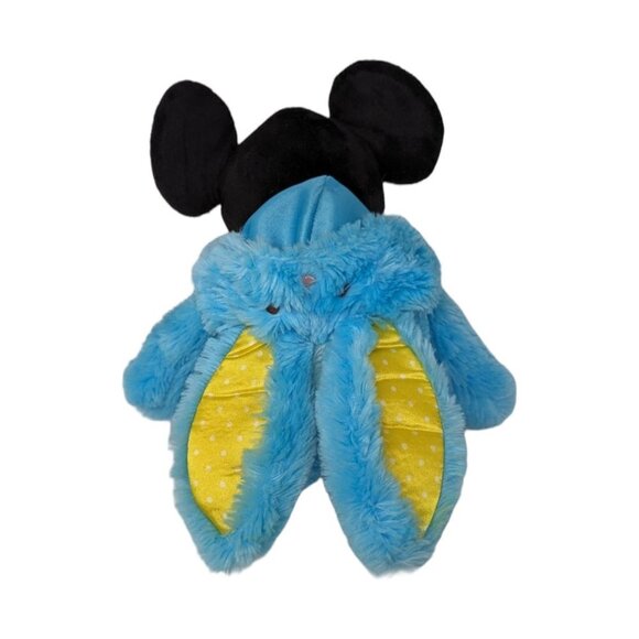 Disney Blue Easter Mickey Mouse Marshmallow Plush Stuffed Animal Soft Toy 18" - Picture 4 of 7